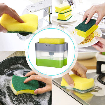 Buy Wholesale China Silicone Sponge Holder For Kitchen Sink - Flexible  Multipurpose Kitchen Soap Tray Sponge Holder & Silicone Sponge Holder For  Kitchen Sink at USD 1.38
