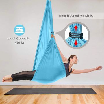 Aum Active Aerial Silks Yoga Hammock & Swing For Home, Inversion Exercises, Starter Kit For All Levels Price In Saudi Arabia | Amazon Saudi Arabia