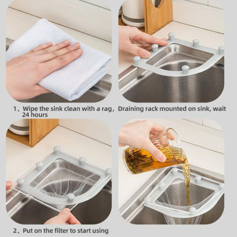 Factory Direct High Quality China Wholesale Kitchen Disposable Portable  Sink Net Draining Basket $1.58 from Good Seller Co., Ltd
