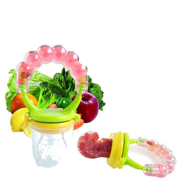 Buy Wholesale China Bpa Free Silicone Baby Food Feeder Colorful