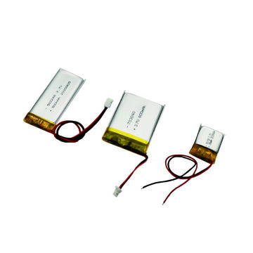 Buy Wholesale China 3.7v Lithium Polymer Battery Packs,062025