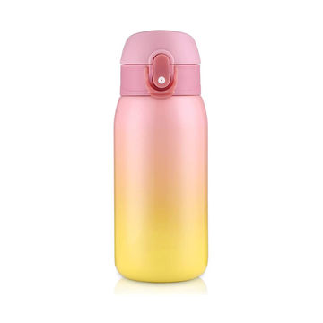  320ML Mini Cute Coffee Vacuum Flasks Thermos Stainless Steel  Travel Drink Water Bottle Thermoses Cups and Mugs (Capacity : 320ml, Color  : Pink): Home & Kitchen