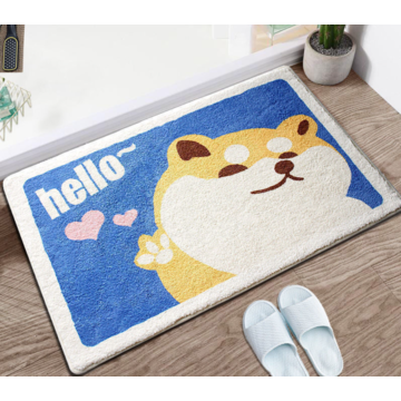  Super Absorbent Bath Mat,Cute Cartoon Bathroom Entrance  Anti-slip Mats, Household Bathroom Absorbent Floor Mats Toilet Quick-drying  Cushions, Bathroom Floor Mat, Shower Mat, Floor Mat (40x60cm, Pig) : Home &  Kitchen