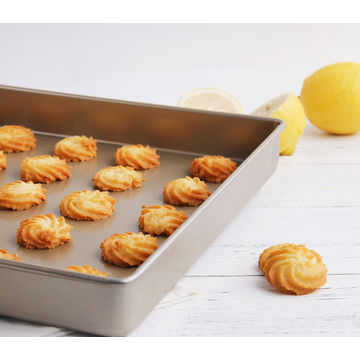 Thicken Carbon Steel Golden Baking Tray Nonstick Square Oven Cake