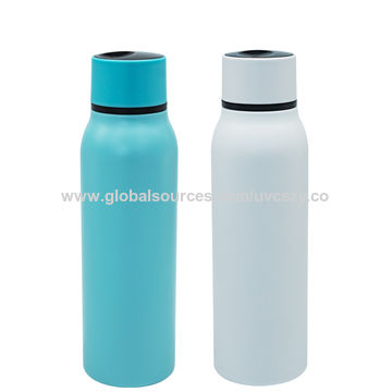 Self-Cleaning and Insulated Stainless Steel Water Bottle with UV