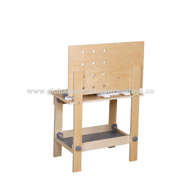 Buy Wholesale China 2021 New Released Black And Decker Wooden Toy Tool Bench  For Kids W03d076e & Toy Tool Bench at USD 15
