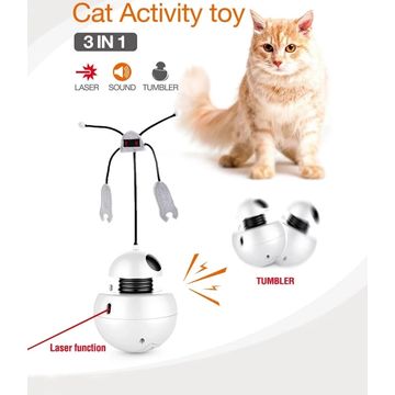 Pet Automatic Multi-Color Optional Wheel Cat Feeding Toy - China China Toy  and Pet Product Toy price