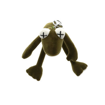 Buy China Wholesale Custom Handmade Stuffed Animal Long Leg Frog Toy Doll  Girl Bag Decor Backpack Charm Plush Keychain & Animal Frog Plush Bag Charm  $0.84