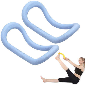 Yoga Ring For Legs & Calves - Pilates Circle For Resistance Training Stretching Massage Fitness Equipment Core Thighs Back Abs Workouts