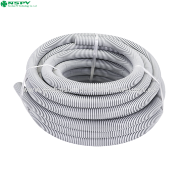 Flexible PVC Conduit Pipe Electrical Corrugated Conduit 20mm D 25m