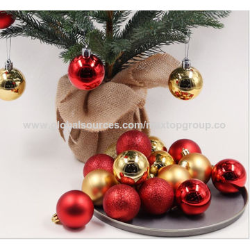 24Pcs Christmas Ornaments Mini Disco Ball Party Decorations - Mini  Christmas