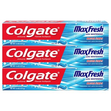 Canada Triple Action Colgate MaxFresh Toothpaste/Teeth Whitening on ...