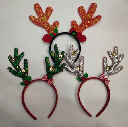 Buy Wholesale China Party Supplies Christmas Reindeer Antler Hair Bands  Xmas Hair Accessories Xmas Headbands & Hair Accessories Christmas Headband  at USD  | Global Sources