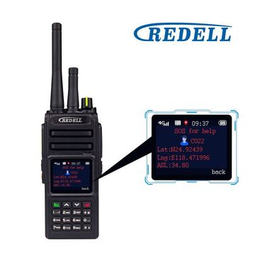 Buy Wholesale China 4g Lte Sim Card Walkie Talkie 200 Km Talki