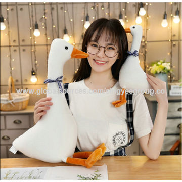Big White Goose Plush Toy Custom-made Doll Doll Sleeping Bed Pillow Doll -  China Wholesale White Goose Plush Toy Pillow $1 from Fujian Singyee Group  Co. Ltd