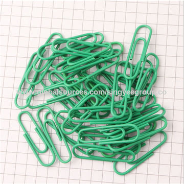 33mm Colorful Office Plastic Paper Clip - China Office Paper Clips