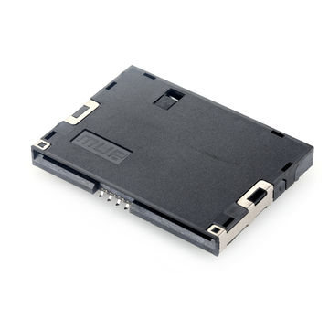 China 8PIN+switch Normally open SMT type Smart card connectors,smart ...