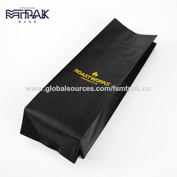 Wholesale Gusset Heat Seal Bags Coffee Foil Pouch Bags - China Plastic Bag,  Food Bag