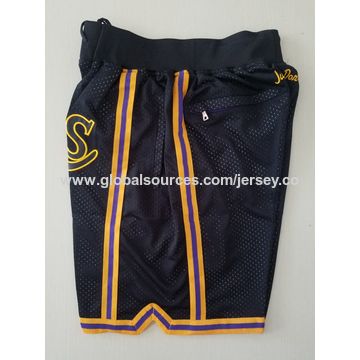 Wholesale Just Don Basketball Shorts N-B-a Los Angeles Clippers