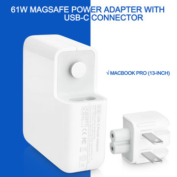 Cargador MacBook Pro 61W USB-C Adaptador de corriente par