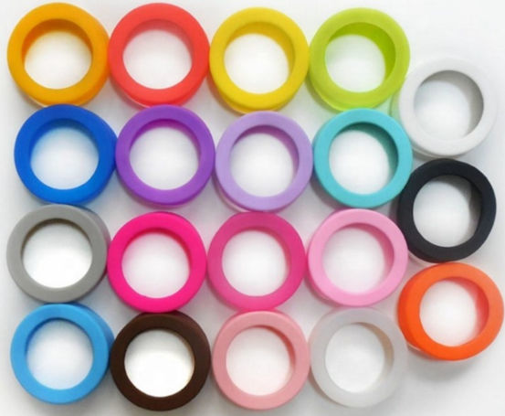 Silicone Material for Colored Water Cup Bottom Protection Ring