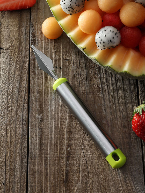 Acier inoxydable Coupe-pastèque Divider Melon Scoop Fruit Tools H0H1