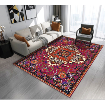 Buy Wholesale China Carpet Luxury Western Design Polyester Door
