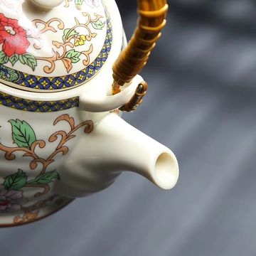 Buy Wholesale China White Mini Teapot With Stainless Lid Stump
