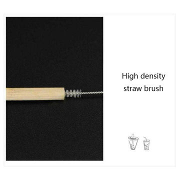 Bulk Bamboo Drinking Straws - Brush with Bamboo