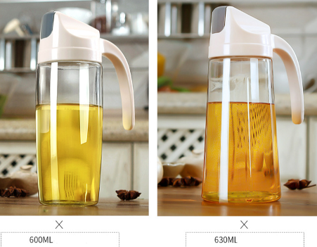 Kitchen Glass Cooking Oil Pot 