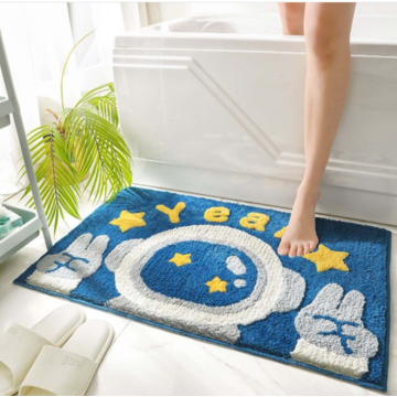 Cute Little Duck Bath Mat, Water-Absorbent Mat for Bath Shower