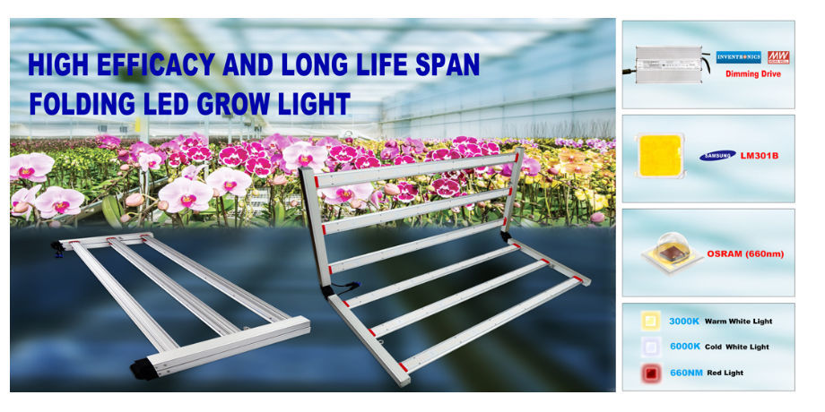 China 600W LED full spectrum plant grow light with Inventronic driver ...
