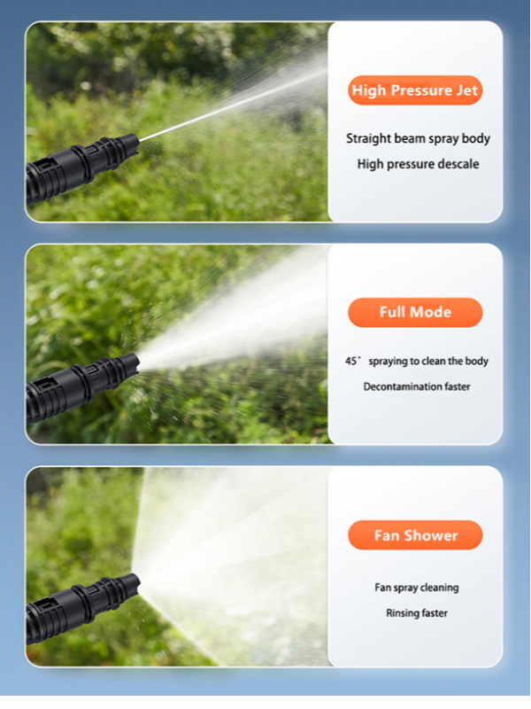 China Handheld car cleaner spray gun electric pressure washer water jet