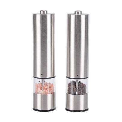 Haomacro Gravity Electric Salt and Pepper Grinder 