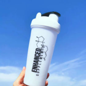Buy Wholesale China 600ml Plastic Shaker Cup Protein Powder