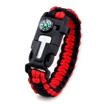 Go full-on Bear Grylls style w/ this Paracord Survival Bracelet/Knife/Fire  Starter: $4 Prime shipped (Reg. $6)