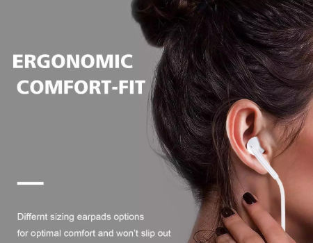 For iphone 5 6 earphone headphones 3.5mm for Android headphone jack in ear earphones supplier
