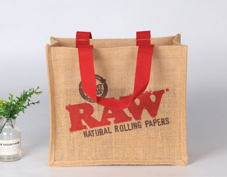 branded jute bolsas