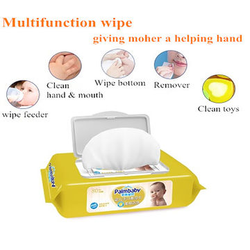 Buy Wholesale China Pacifier Wet Wipes Food Grade Materials Wet Tissue Mild  Formula Wipes Oem Servcie Free Samples & Wipes at USD 0.5