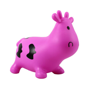 China Milk Cow Jumping Bouncy Animal Bouncy Hopper Inflatable Jumping ...