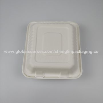 China Biodegradable disposable take away bagasse food containers, 9 ...