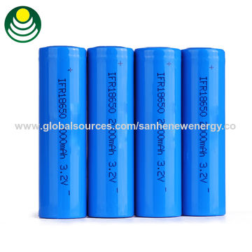 China IFR18650 3.2v 2000mAh 3C 6A Discharge Rate lithium iron phosphate ...