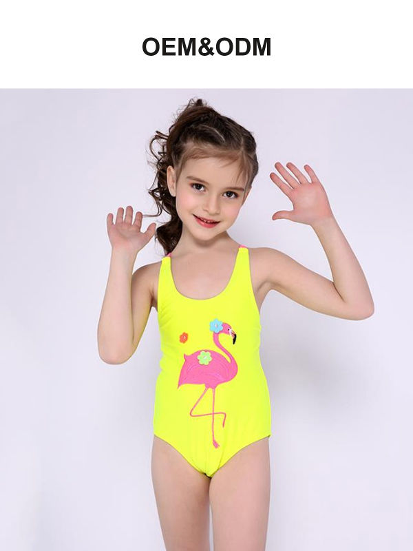 Girls 1pc Swimsuit One Shoulder Solid Color Tankini Quick Drying Kids  Clothes Vacation Beach Outdoor Bathing Suit Summer