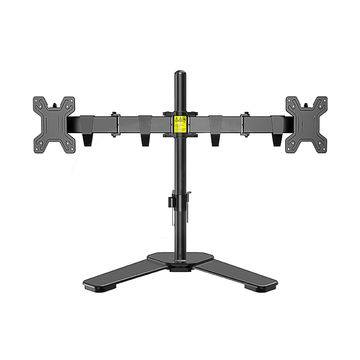 China Adjustable Dual Monitor Arm Desk Stand Monitor Mount Arms On ...