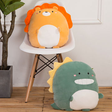 Custom size animal soft cartoon design sofa cushion squishmallow toy holiday doll plush pillow