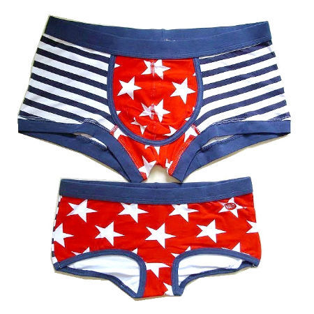 Buy Wholesale China Valentines Gifts Men And Women Couple Underwear Boxers  Sexy Male&female Matching Boxer Briefs Sets & Couple Underwear at USD 0.65
