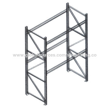 China Carton Slide Rail Roller Flow Rack for Pallet Racking Storage ...