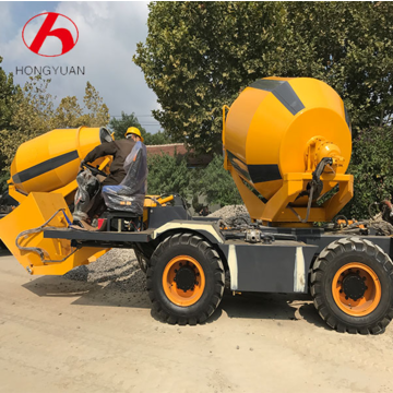 Hy420 4.2 Cbm Mobile Self-Loading Concrete Mixer for Sale - China