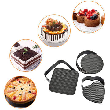 Heart, Round And Square Shaped Baking Pan/cake Tins/mould - 3