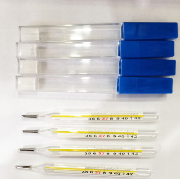 China Good Quality Clinical Glass Thermometer Oral Mercury Thermometer
